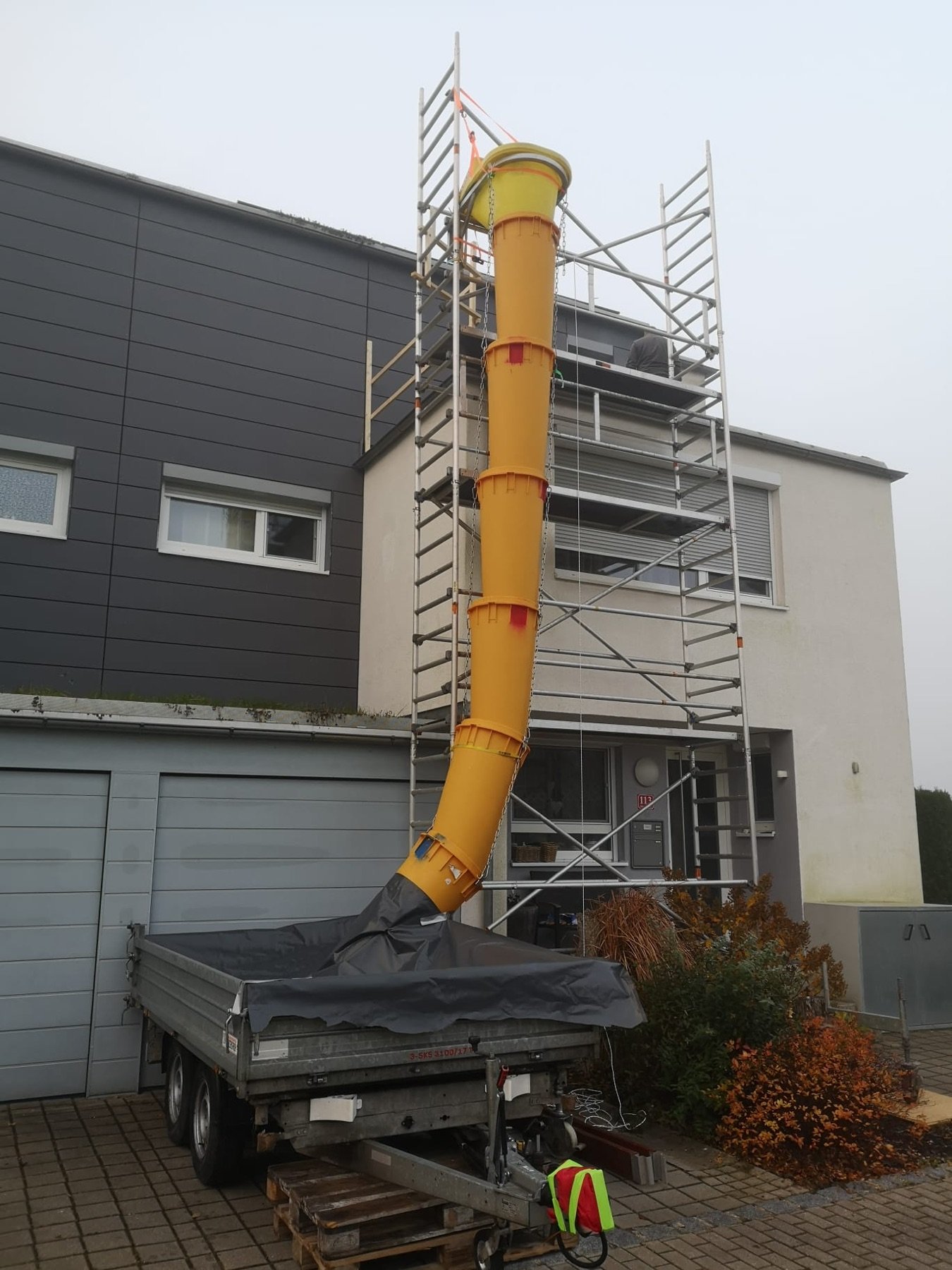 Flachdachsanierung: Flachdachsanierung 1, weitere Ansicht