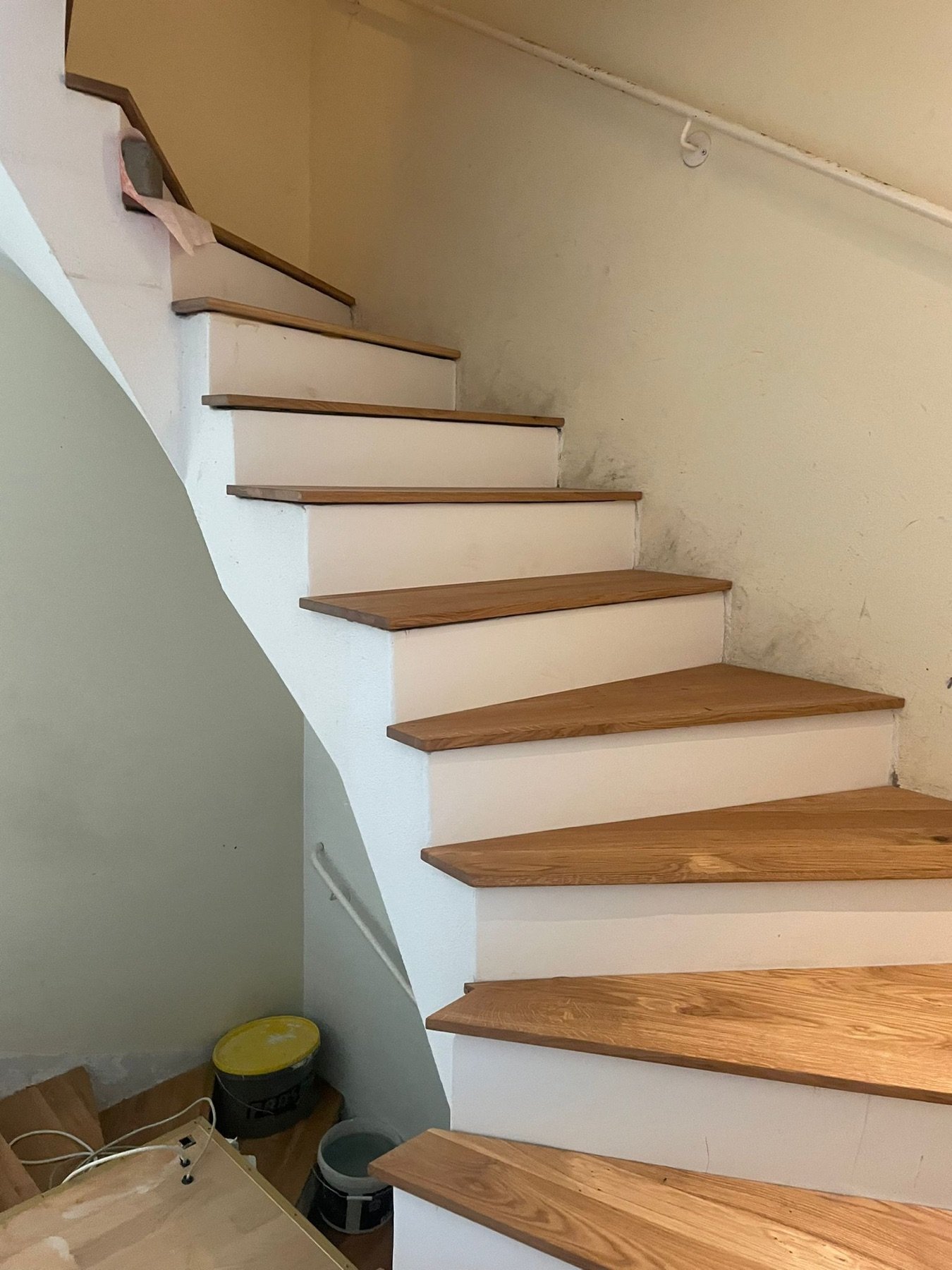 Massive Holz Treppen: Massivholztreppe 4